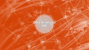 Présentation offre de services du SIB